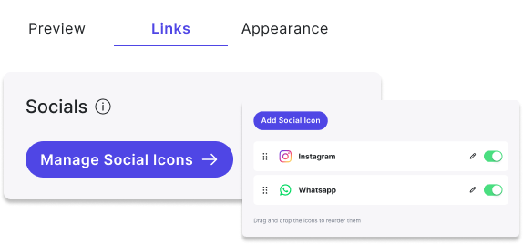 Step 3: Add Social Icons