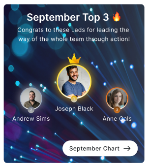 Step 2: Watch your team climb the leaderboard on your dashboard.